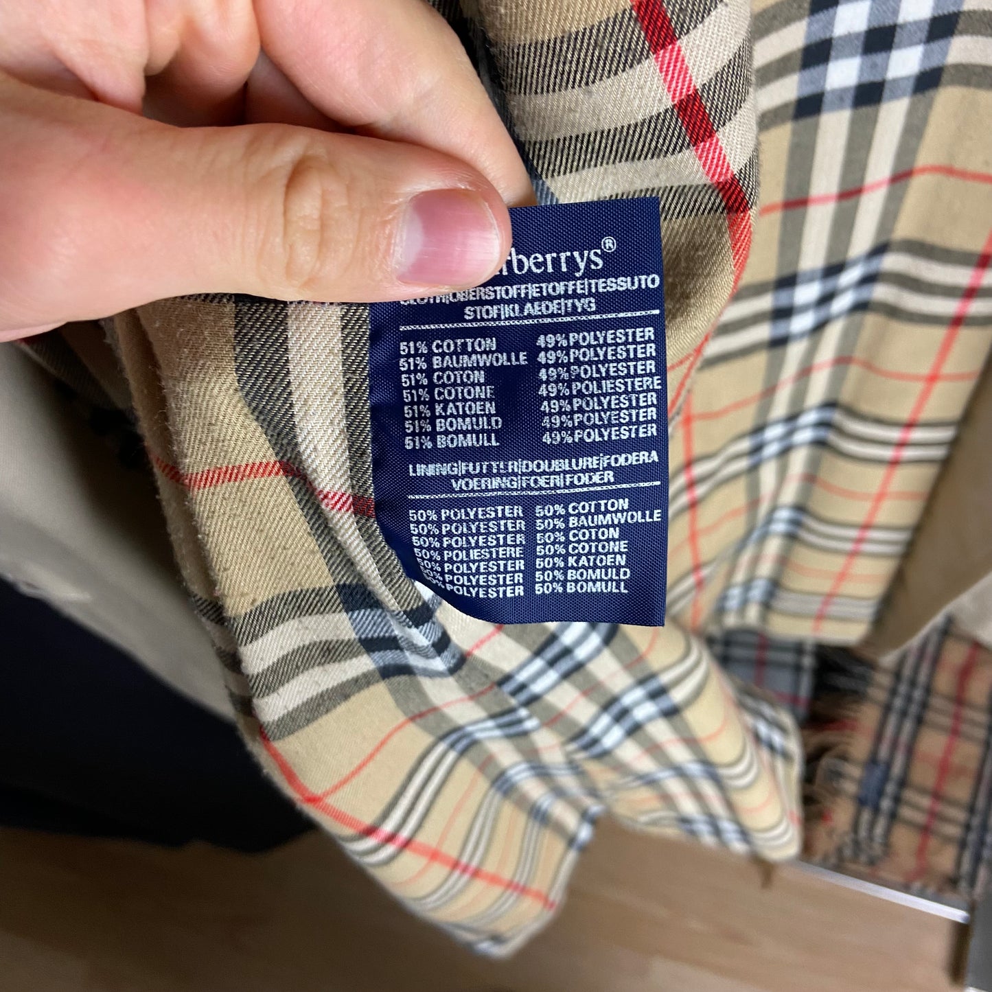 Burberry Trenchcoat Size 16/XL