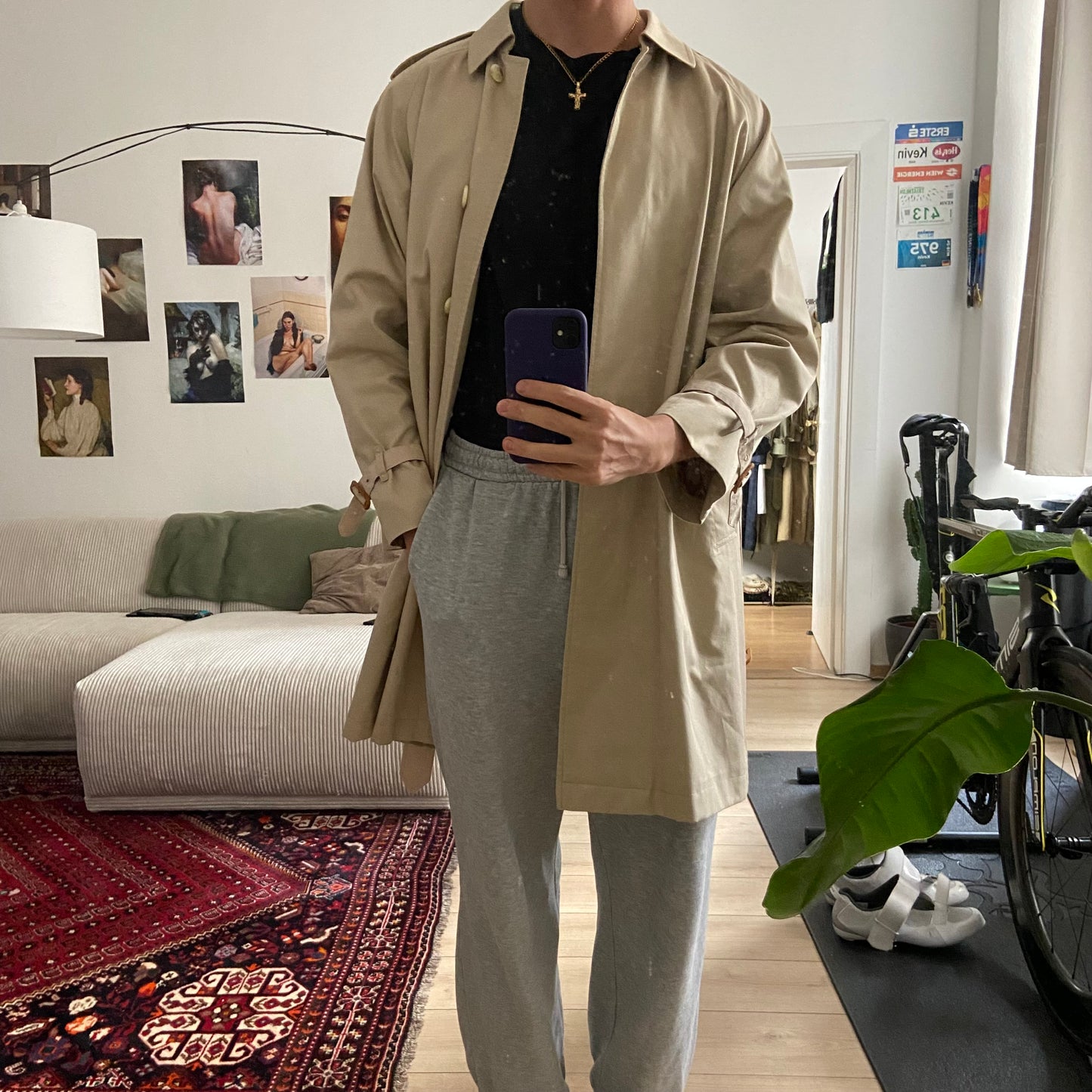 Burberry Trenchcoat Size 16/XL