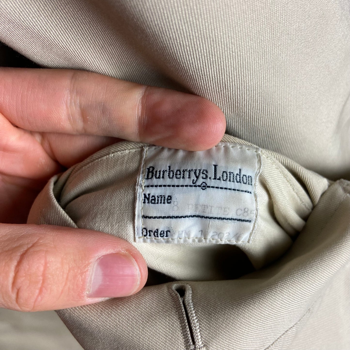 Burberry Trenchcoat Size 8/XS