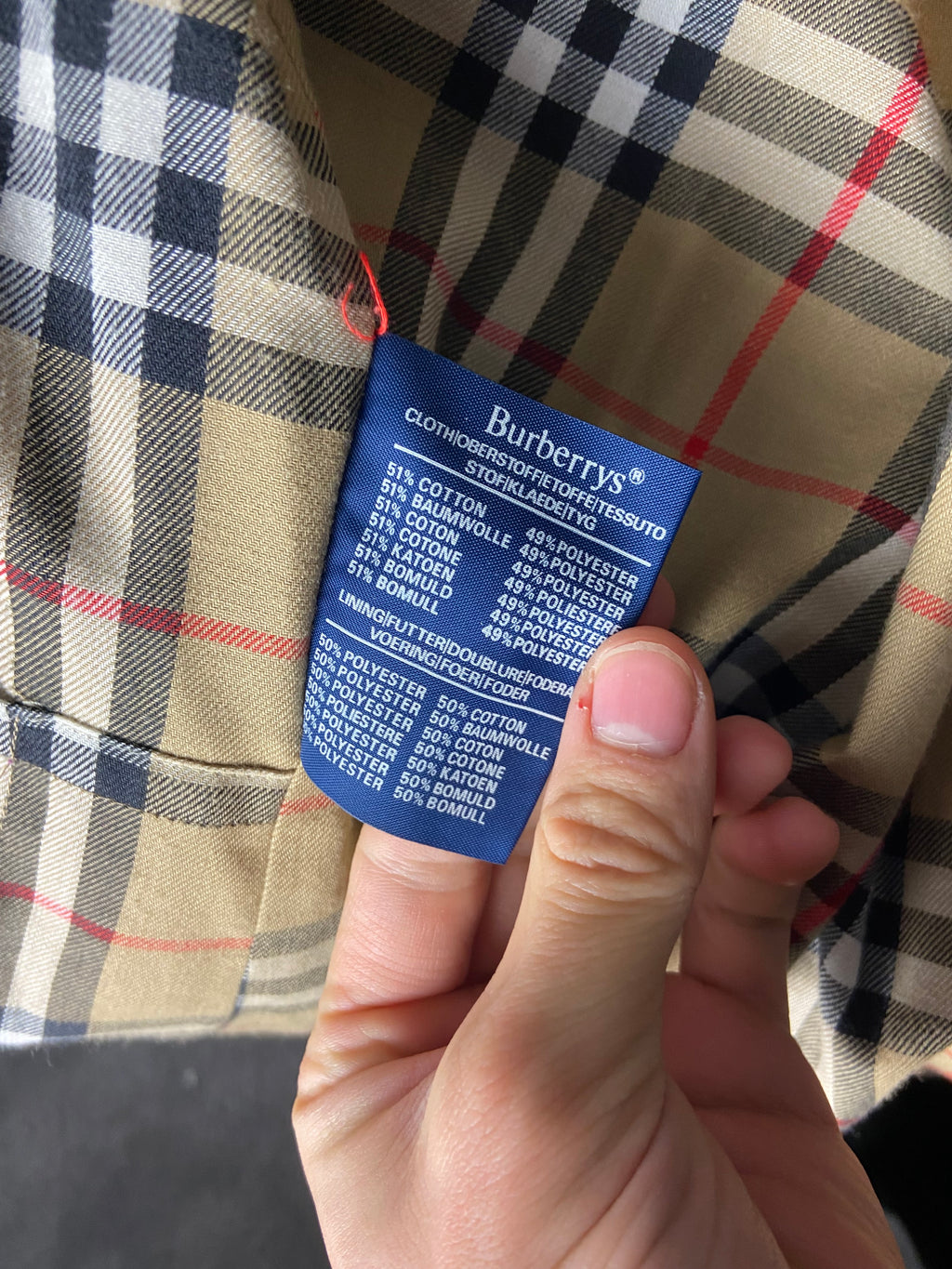 Burberry Trenchcoat Size L