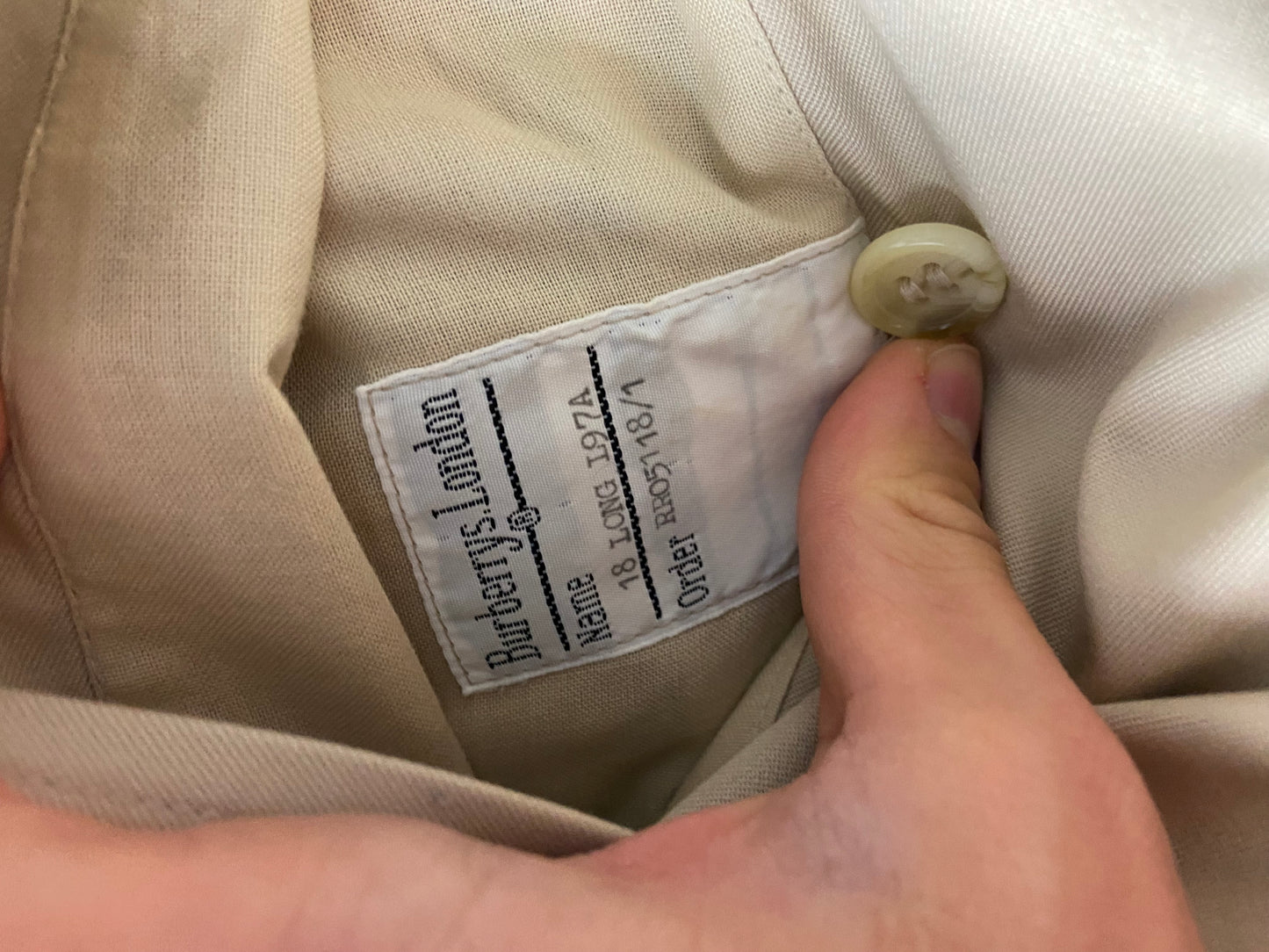 Burberry Trenchcoat Size 18/XXL