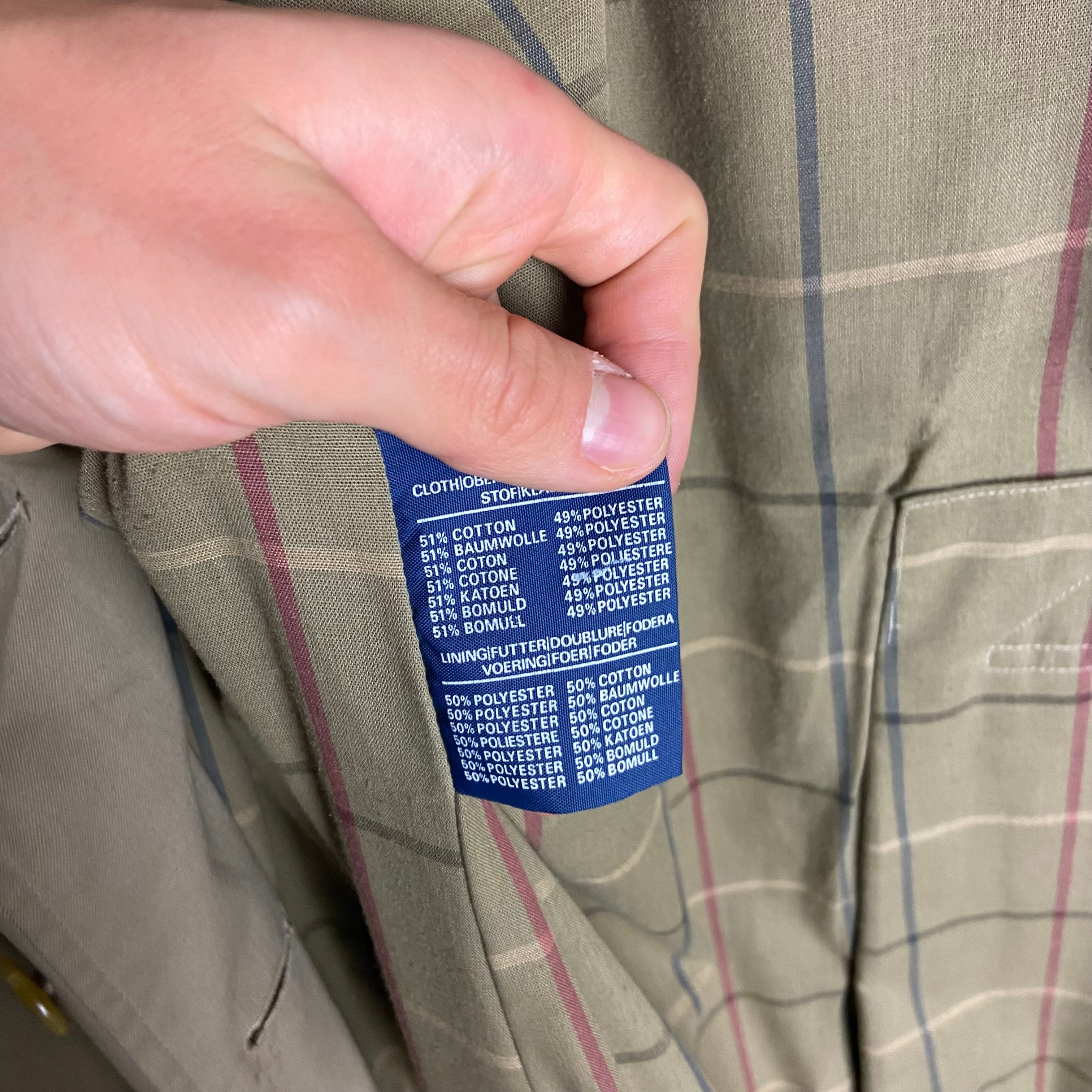 Burberry Trenchcoat Size 14/L