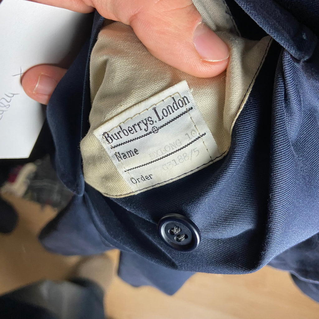 Burberry Trenchcoat Size 10/S